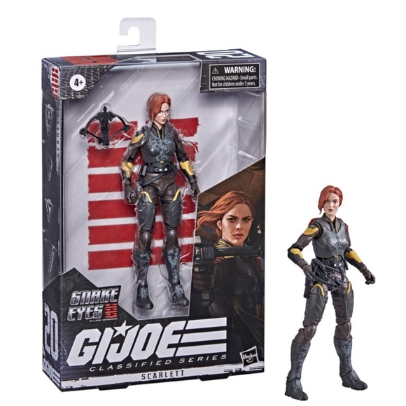 G.I. Joe Other - NIB-G.I.JOE-SCARLETT-SNAKE EYES